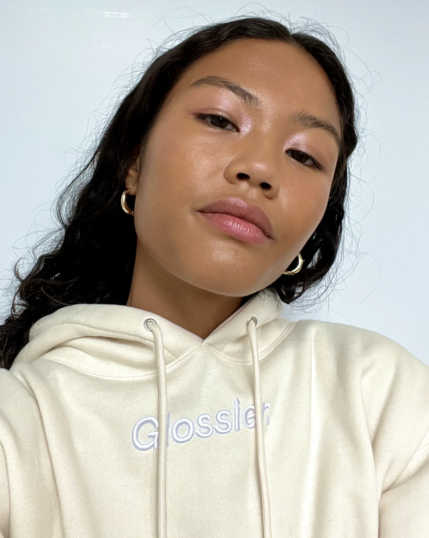 Limited Edition Embroidered Cream Hoodie - Image 5